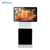 43 tum golvstativ roterande digital skyltning reklamkiosk